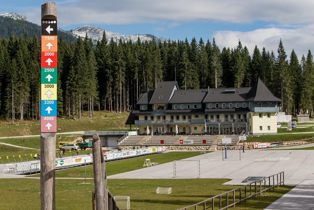 Hotel Center Pokljuka Goreljek Esterno foto